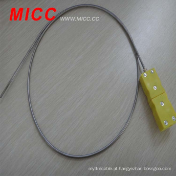 O metal da alta qualidade do MCC isolou o par termoeléctrico revestido metal do Mgo